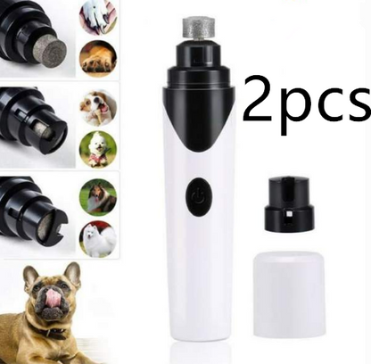 Electric Pet Nail Grinder | USB Rechargeable | Low Noise | Dogs, Cats & Small Pets  -  - Pets Crazy Shops -