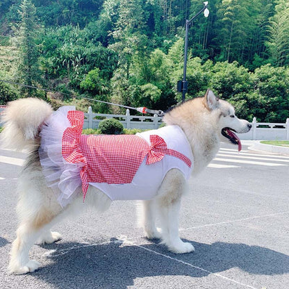 Dog Clothes Princess Dog Costume Labrador Golden Retriever Big Dog Clothes  -  - Pets Crazy Shops -