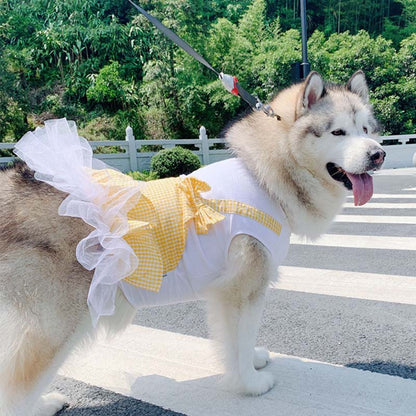 Dog Clothes Princess Dog Costume Labrador Golden Retriever Big Dog Clothes  -  - Pets Crazy Shops -