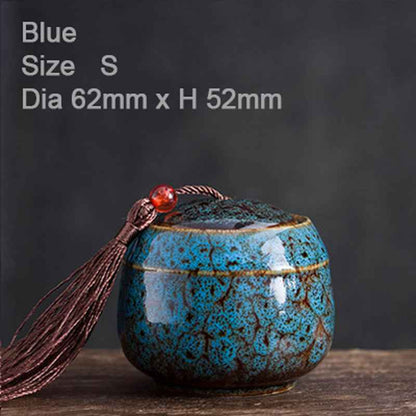 Memorial Container Pet Ashes Casket Hand-painted Ceramics  -  - Pets Crazy Shops -