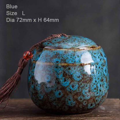 Memorial Container Pet Ashes Casket Hand-painted Ceramics  -  - Pets Crazy Shops -
