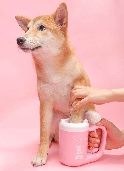 Pet Cat Dog Foot Clean Cup Cleaning Tool Silicone Washing Brush Paw Washer  -  - Pets Crazy Shops -