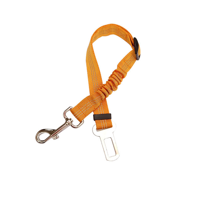 Adjustable Dog Seat Belt Dog Car Seatbelt Harness Leads Elastic Reflective Safety Rope  -  - Pets Crazy Shops -