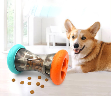 Pet Food Leakage Toy Dog Toy Food Leakage Ball Bite Resistant Slow Food Cat  -  - Pets Crazy Shops -