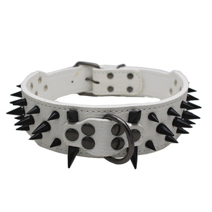 Large Explosion-Proof Rivet Bite-Proof Pet Collar  -  - Pets Crazy Shops -