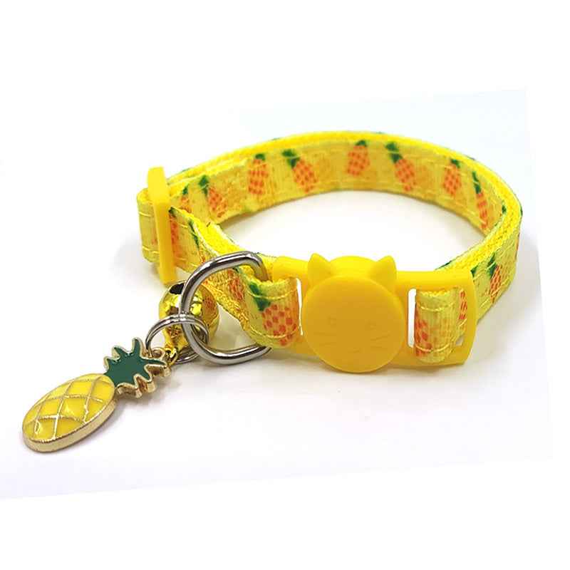 Pet Print Bell Cat Collar Cat Strap  -  - Pets Crazy Shops -