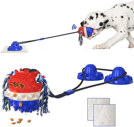 Aggressive Chew Dog Toy Large Dog Interactive Toy Aggressive Chew Dog Indestructible Toy Suction Cup  -  - Pets Crazy Shops -
