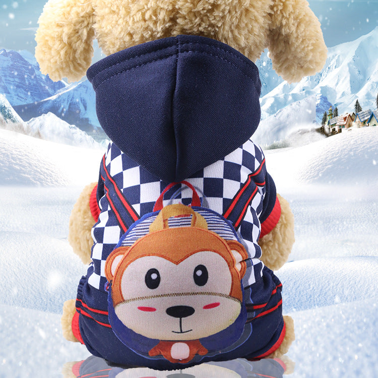 Pet Clothes Four-Legged Clothes Button Dog Clothes  -  - Pets Crazy Shops -