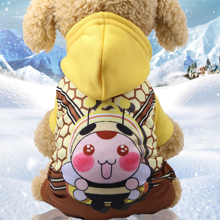 Pet Clothes Four-Legged Clothes Button Dog Clothes  -  - Pets Crazy Shops -