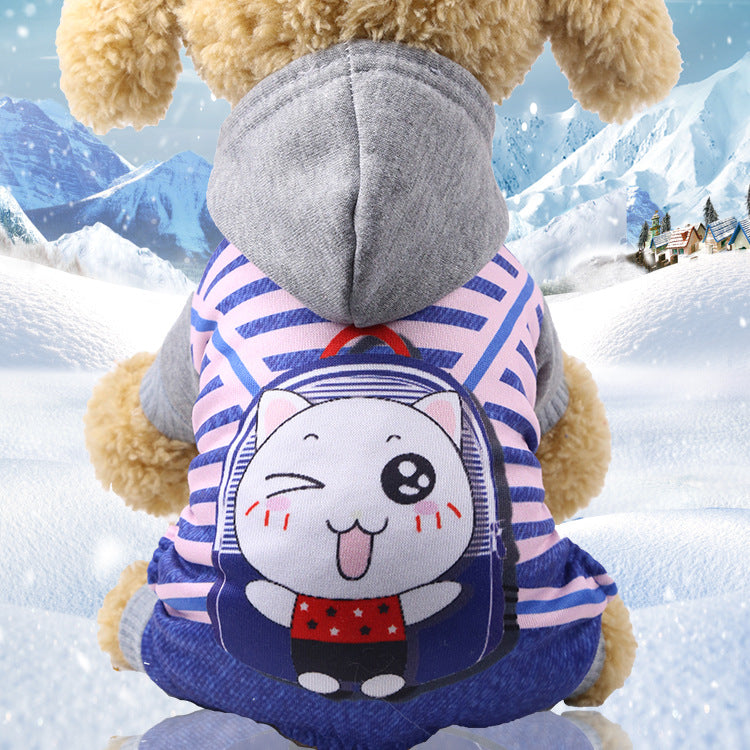 Pet Clothes Four-Legged Clothes Button Dog Clothes  -  - Pets Crazy Shops -