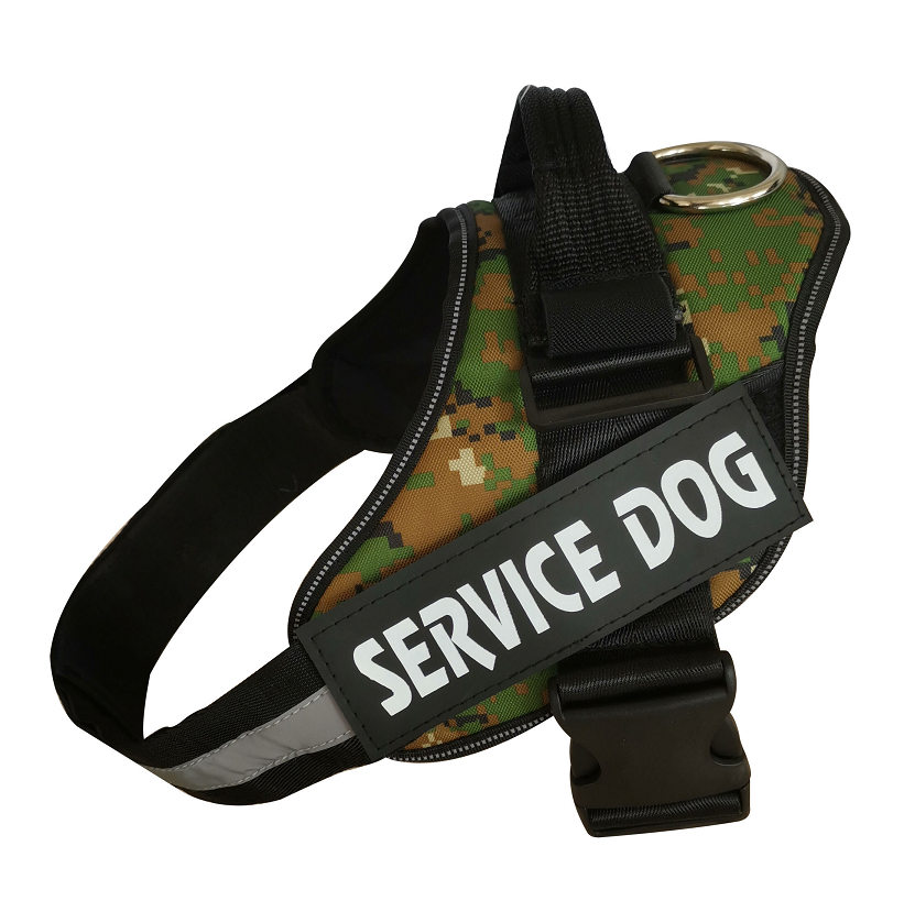 Personalized Custom Reflective Breathable Dog Harness NO PULL Adjustable Pet Harness For Small Large Dog Harness Vest With Patch  -  - Pets Crazy Shops -