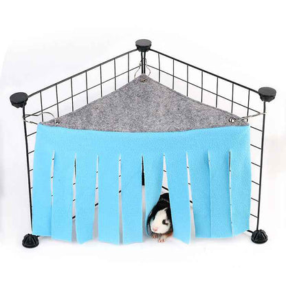 Hamster Hammock With Tassels On Three Sides  -  - Pets Crazy Shops -