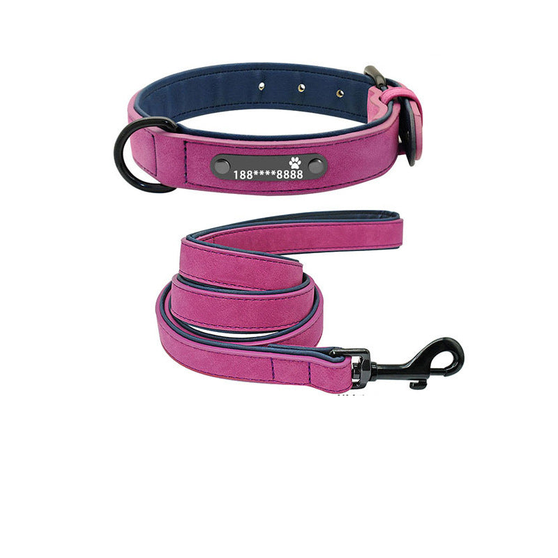 Dog Collar Lettering Anti-Lost Medium Dog Large Dog Small Dog Dog Collar Custom Pet  -  - Pets Crazy Shops -