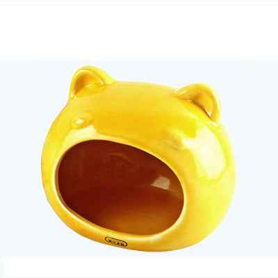 Sleeping SmallHouse Hamster House Sleeping Nest Ceramic Hest Squirrel House  -  - Pets Crazy Shops -