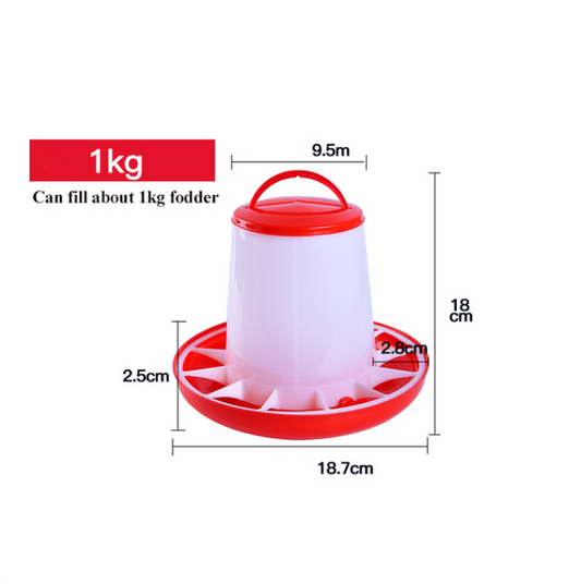 Kettle, Automatic Drinking Fountain, Chicken Food  -  - Pets Crazy Shops -