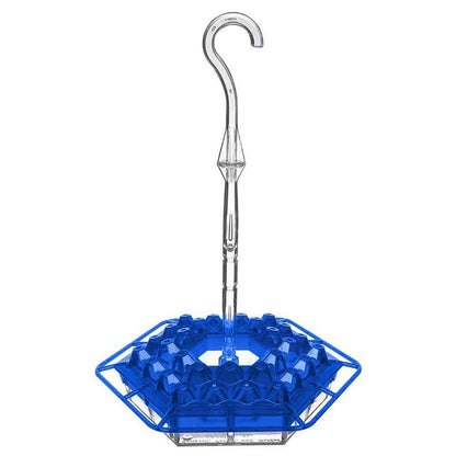 Hanging Red Hexagonal Hummingbird Feeder With Hook  -  - Pets Crazy Shops -