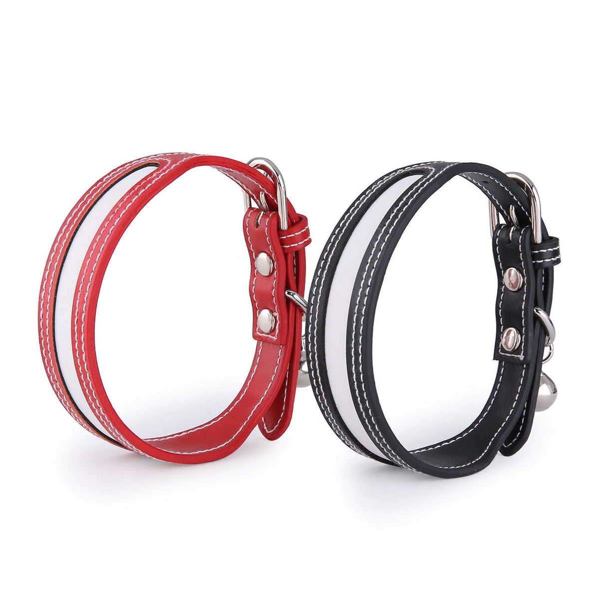 Pet Collar Outdoor Traction Reflective Cat and Dog Bell Collar Pet Products  -  - Pets Crazy Shops -