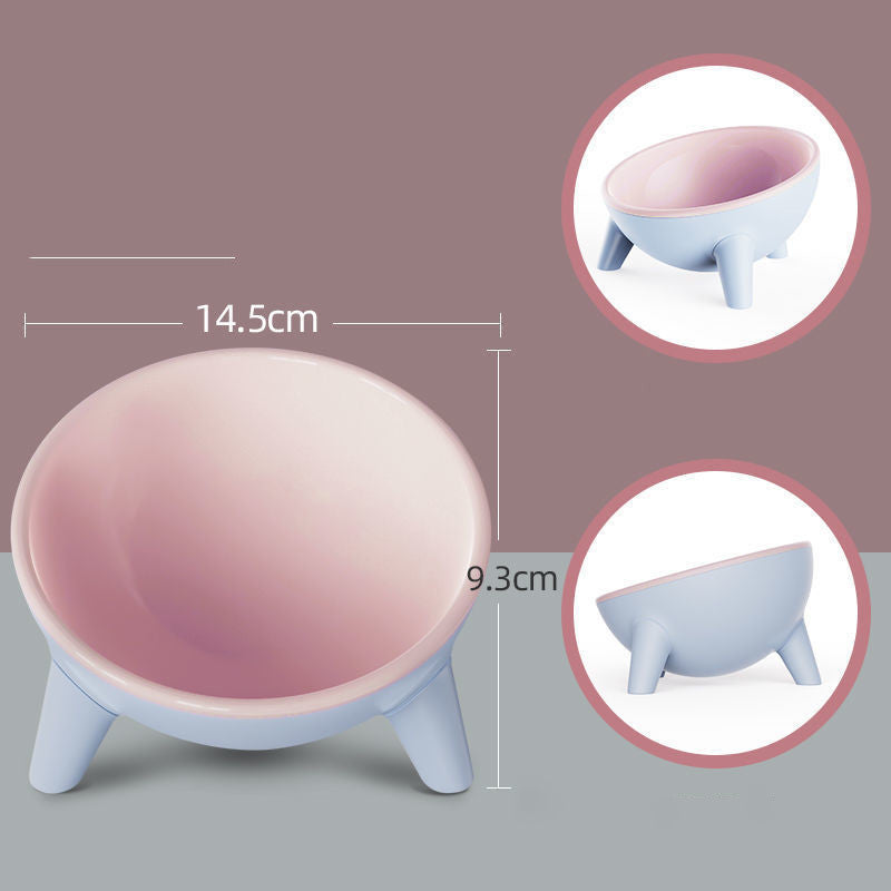 Cat Dog Bowl With Stand Pet Feeding Food Bowls Dogs Bunny Rabbit Nordic Color Feeder Product Supplies Pet Accessories  -  - Pets Crazy Shops -