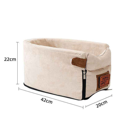 Car Safety Cat Dog Bed Travel Central Control Pet Seat Transport Dog Carrier  -  - Pets Crazy Shops -