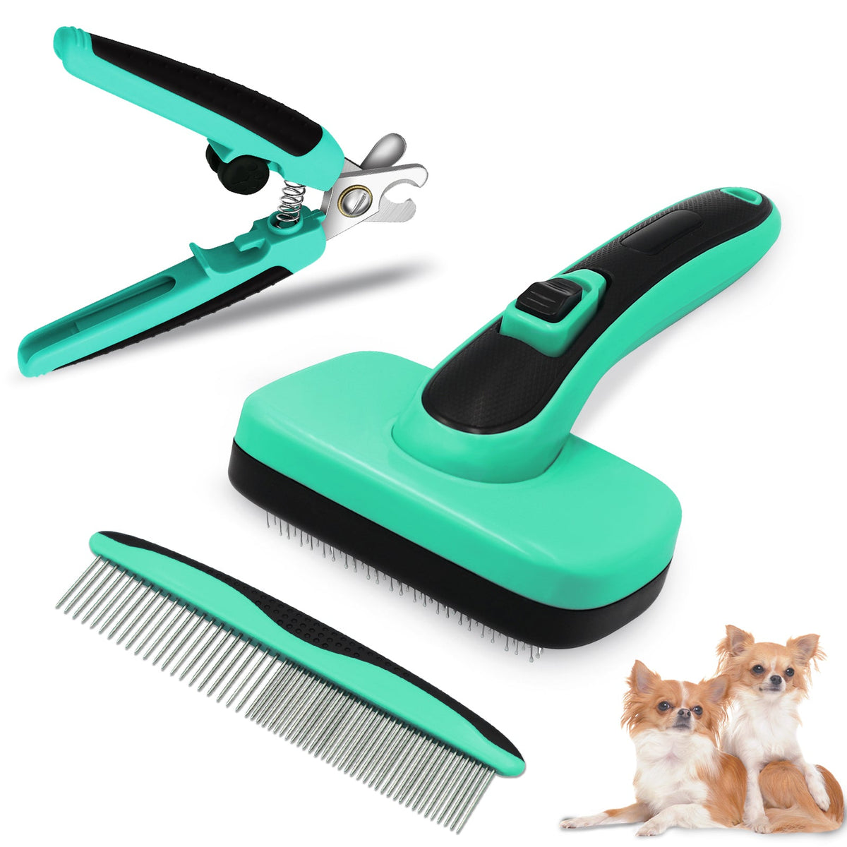 Pet Brush Retractable Hair Removal Comb  -  - Pets Crazy Shops -