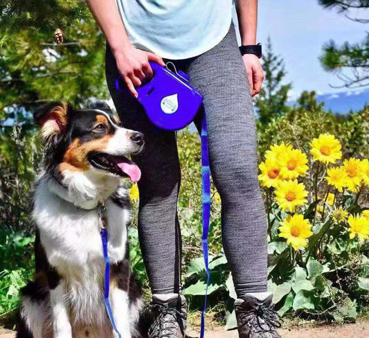 Pet Supplies Bring Your Own Water Bottle, Pet Leash, Dog Leash, Multifunctional Portable Pet Leash  -  - Pets Crazy Shops -