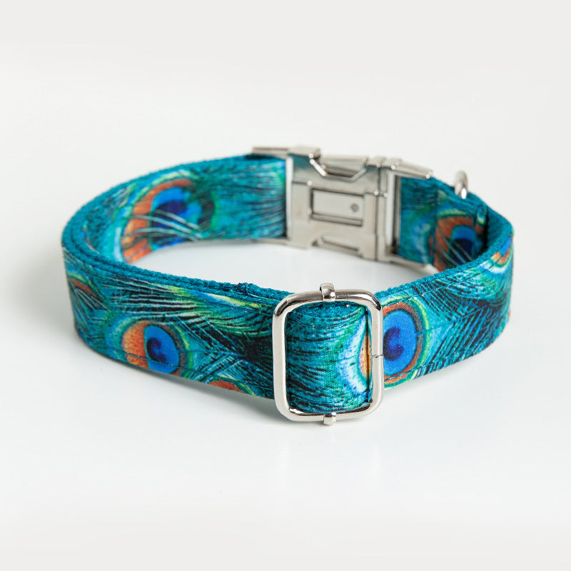 Zinc Alloy Buckle Dog Collar Big Dog Collar  -  - Pets Crazy Shops -