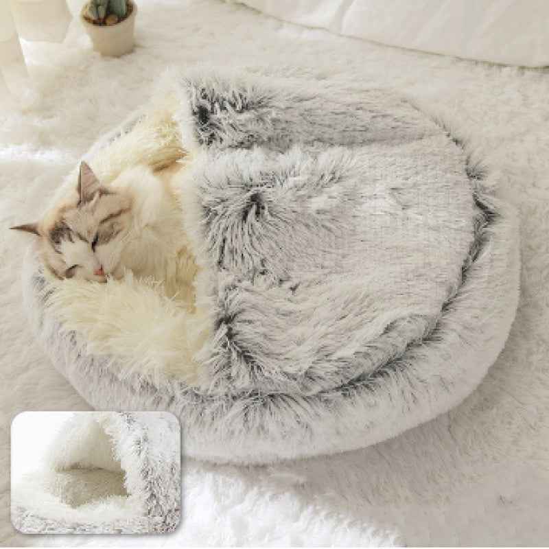 Plush shell pet nest  -  - Pets Crazy Shops -