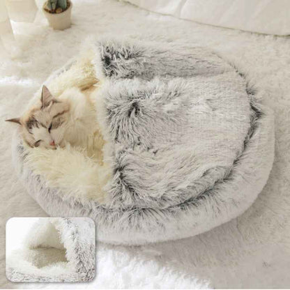 Plush shell pet nest  -  - Pets Crazy Shops -