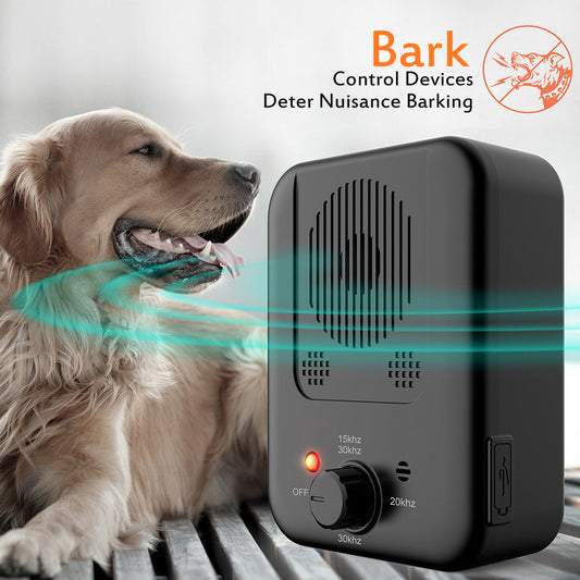 Pets Dog Anti Barking Device Pet Dog Ultrasonic Anti Barking Collars Repeller Outdoor Dogs Stop No Bark Control Training Device Supplies  -  - Pets Crazy Shops -