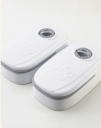 Automatic Pet Feeder Smart Food Dispenser For Cats Dogs Timer Stainless Steel Bowl Auto Dog Cat Pet Feeding Pets Supplies  -  - Pets Crazy Shops -