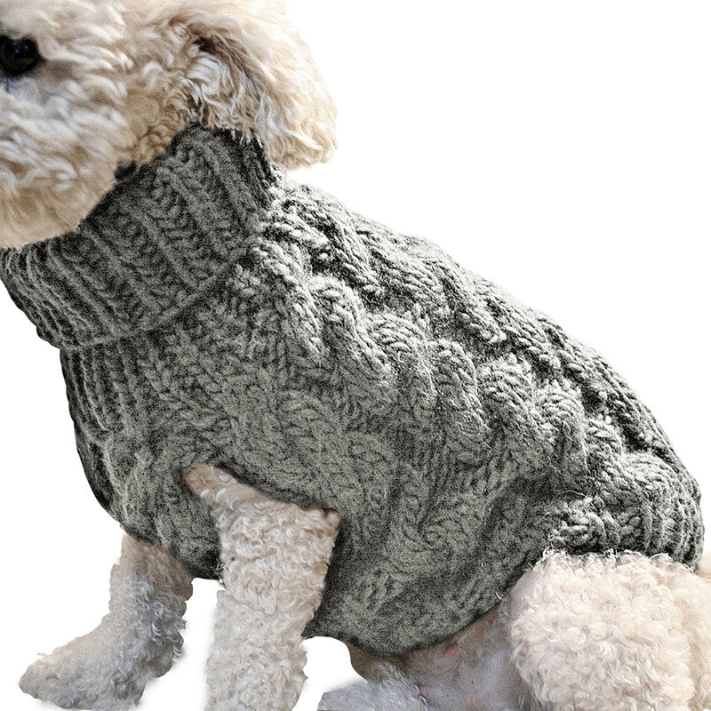 New Pet Sweater Dog Clothes Pet Supplier Winter Warm Clothing  -  - Pets Crazy Shops -