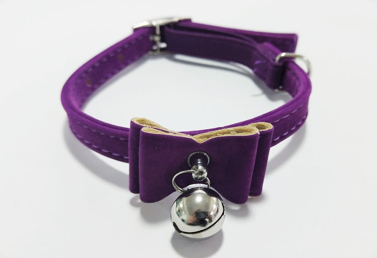 Pet Collar Bell Bow Cat Collar  -  - Pets Crazy Shops -