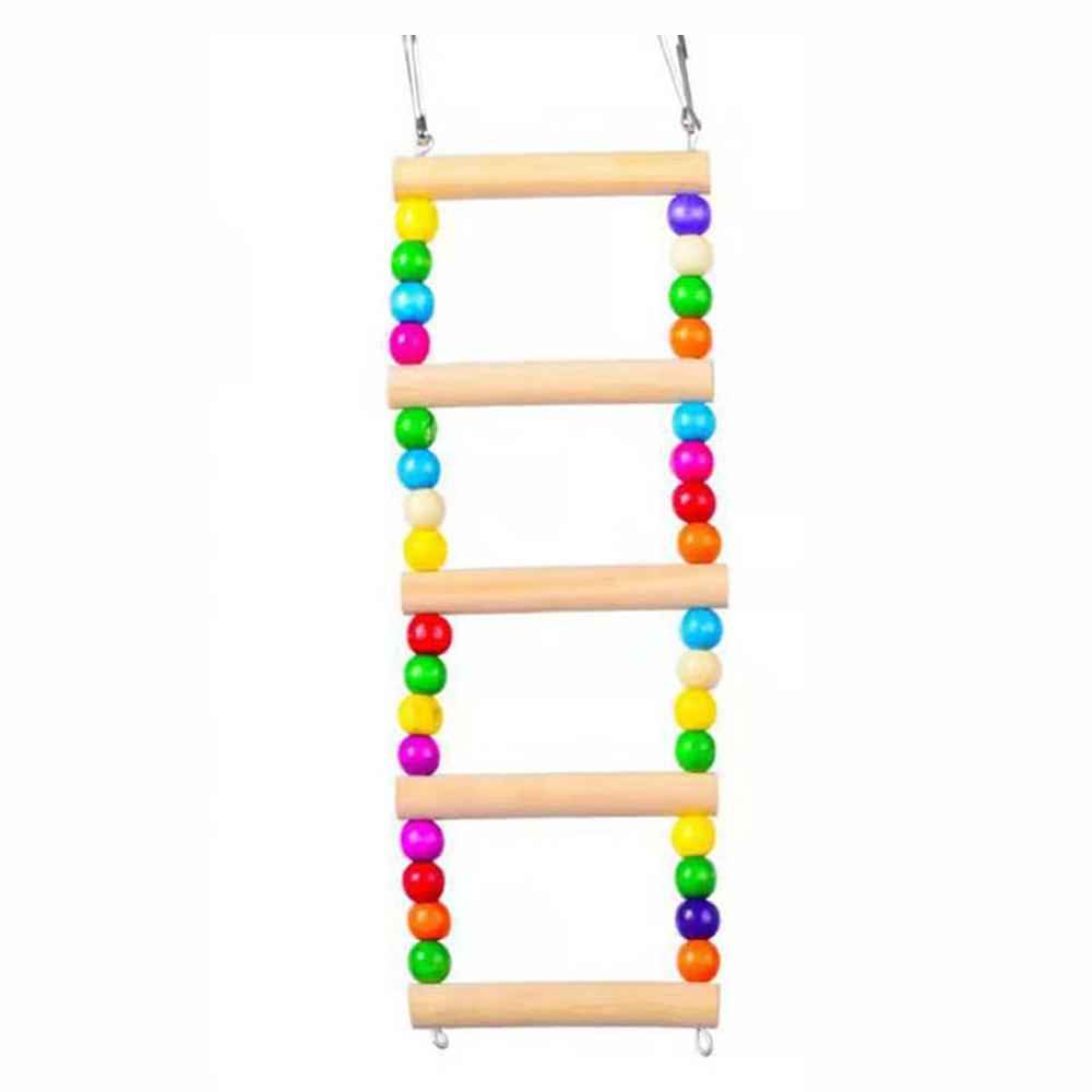 Xuanfeng Peony Wooden Swing and Biting Toy Articles  -  - Pets Crazy Shops -