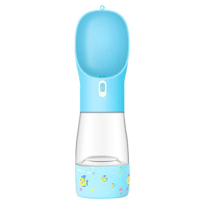 Portable Dog Water Bottle | & Feeder Bowl