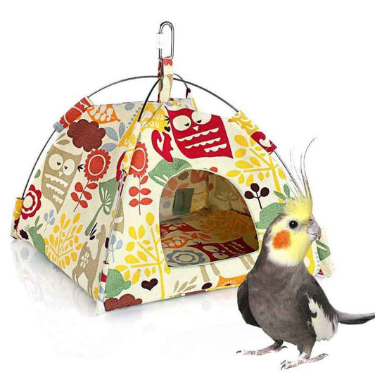 New Hanging Canvas Parrot Tent Bird Cage Pet Universal Bird Tent Hammock Small Pet Nest  -  - Pets Crazy Shops -