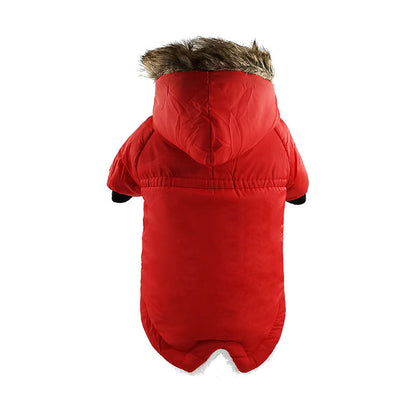 Dog Clothes Winter Thickened Warmth Cotton Pet Dogs Coat Jacket  -  - Pets Crazy Shops -