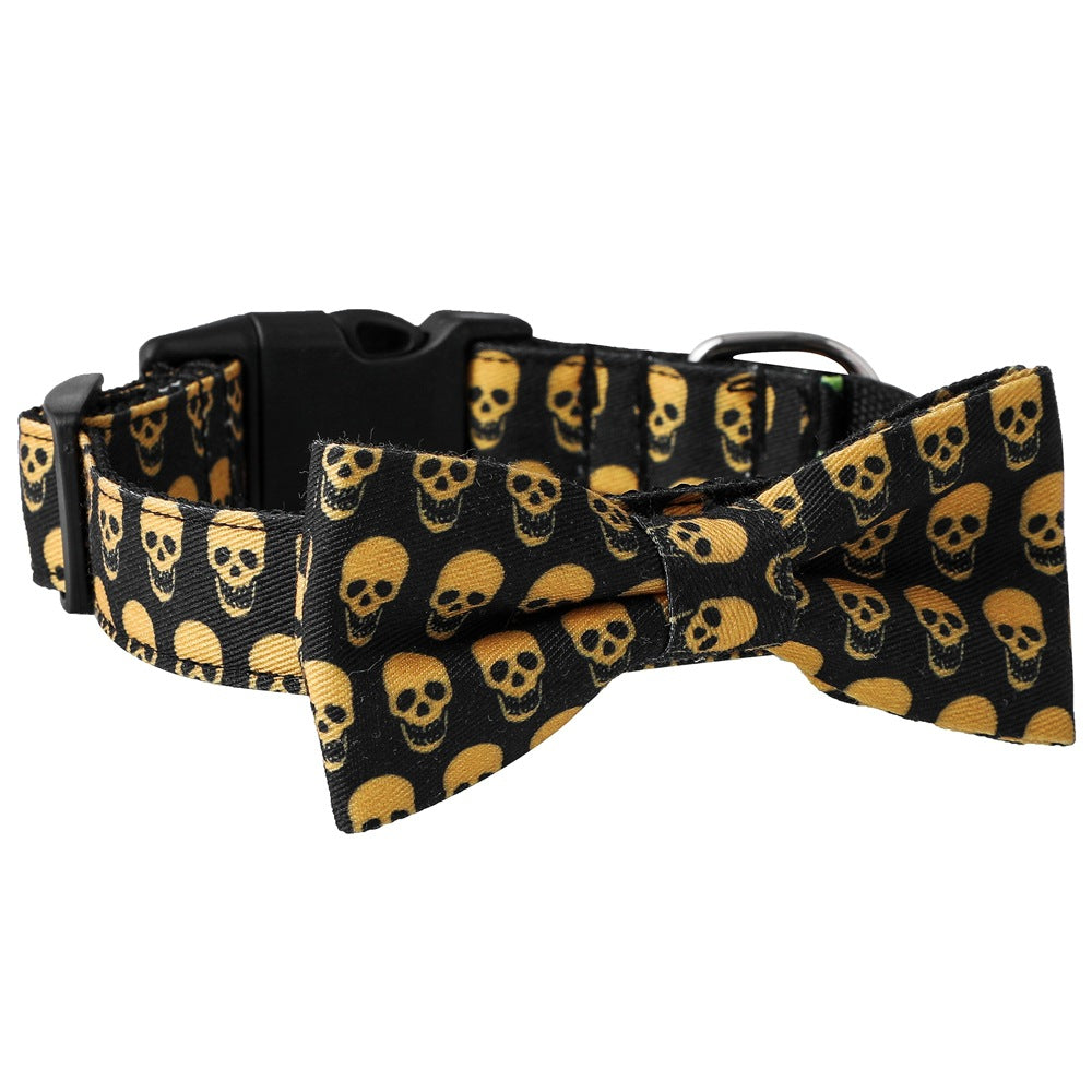 Skull Bat Accessories Pet Leash Collar  -  - Pets Crazy Shops -