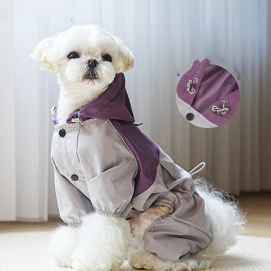 Pet Raincoat Small And Medium Size Dog Clothing  -  - Pets Crazy Shops -