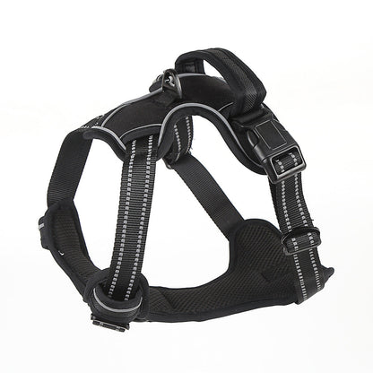 Dog Harness No Pull Breathable Reflective Pet Harness Vest  -  - Pets Crazy Shops -