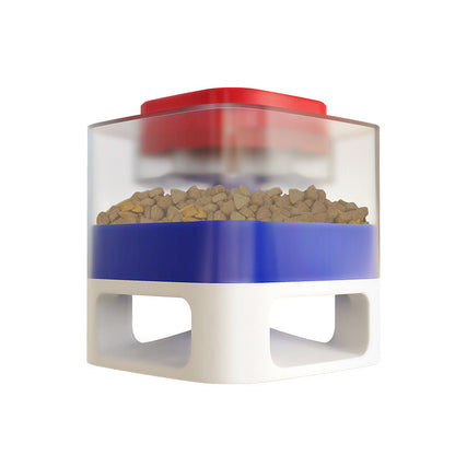 Dog Food Feeder Pet Accessories Cat Feeder Catapult Educational Dog Toys Pet Supplies Food Dispenser Just One Snap Comes Food  -  - Pets Crazy Shops -