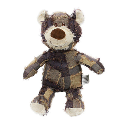 Cute Pet Dog Cat Plush Squeak Sound Dog Toys Bear Shape Pet Dogs Bite Resistant Molar Chew Toys Pets Interactive Training Toys Pet Products  -  - Pets Crazy Shops -