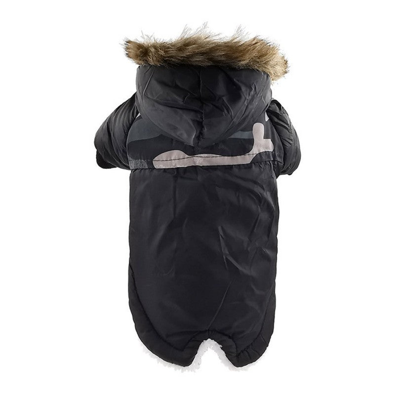 Dog Clothes Winter Thickened Warmth Cotton Pet Dogs Coat Jacket  -  - Pets Crazy Shops -