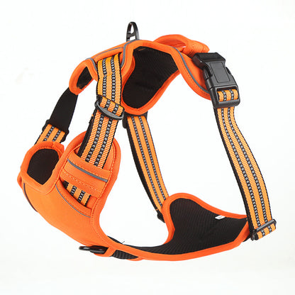 Dog Harness No Pull Breathable Reflective Pet Harness Vest  -  - Pets Crazy Shops -