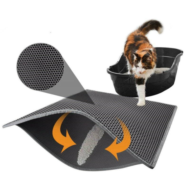 Cat Litter Pad Honeycomb Cat Pad Waterproof Urine Proof Pad Pet Supplies  -  - Pets Crazy Shops -