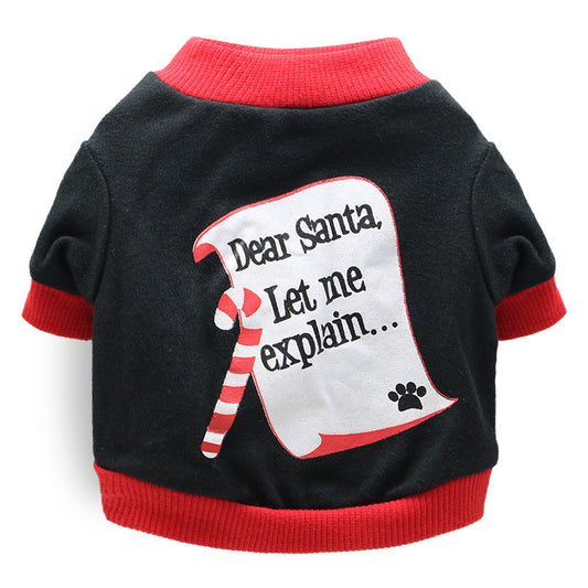 Christmas pet dog clothes  -  - Pets Crazy Shops -