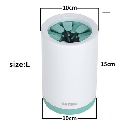 Portable Pet Paw Cleaner Cup Soft Silicone Comb  -  - Pets Crazy Shops -