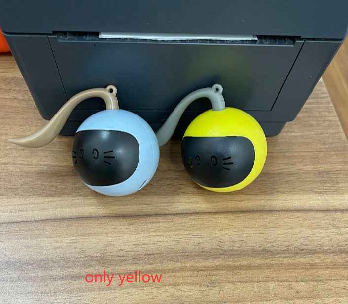Automatic Funny Cat Toys Electric Motion Undercover Moving Bouncing Rolling Ball Interactive Toy For Indoor Cat Kitty Pet Toy  -  - Pets Crazy Shops -