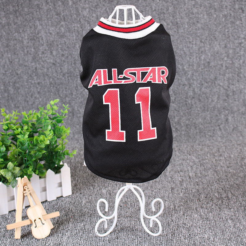 Hot World Cup Ball Spring And Summer Dog Vest Pet Supplies  -  - Pets Crazy Shops -