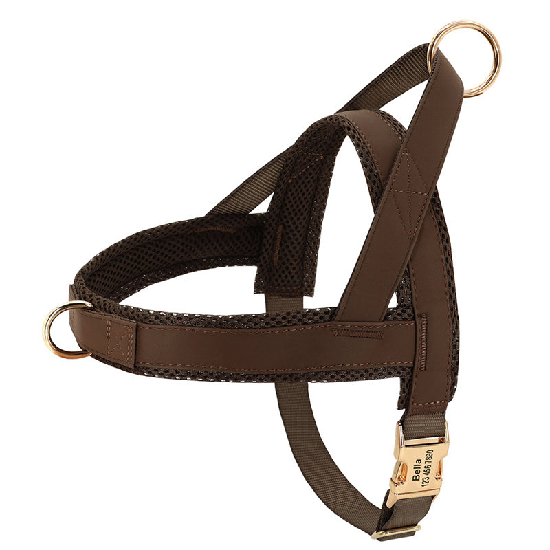Lettering Large Dog  Vest Chest Harness  -  - Pets Crazy Shops -