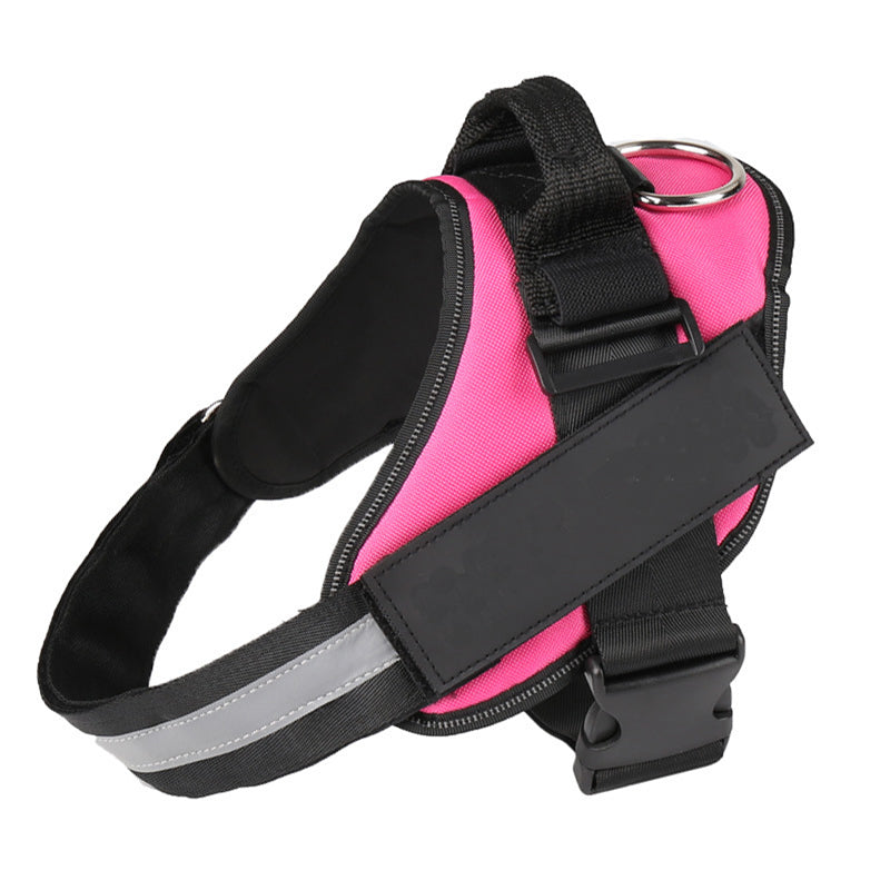 Personalized Custom Reflective Breathable Dog Harness NO PULL Adjustable Pet Harness For Small Large Dog Harness Vest With Patch  -  - Pets Crazy Shops -